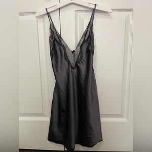 Victorias secret slip lingerie grey